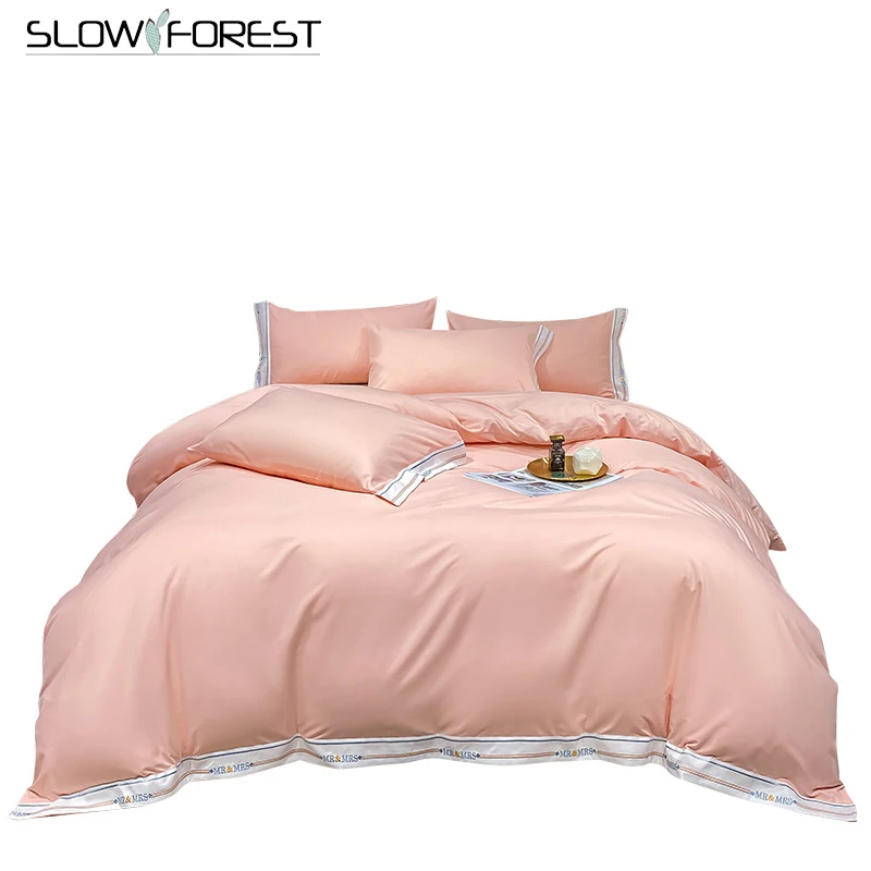 

Nordic Cotton Duvet Cover Solid Color Comforter Cover Queen King Size Quilt Cover 150x200/200x230/220x240 Bedding Set Bed Cover