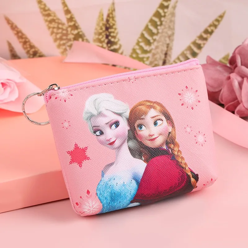 Кошелек для монет Disney Frozen кошелек из искусственной кожи чехол хранения с