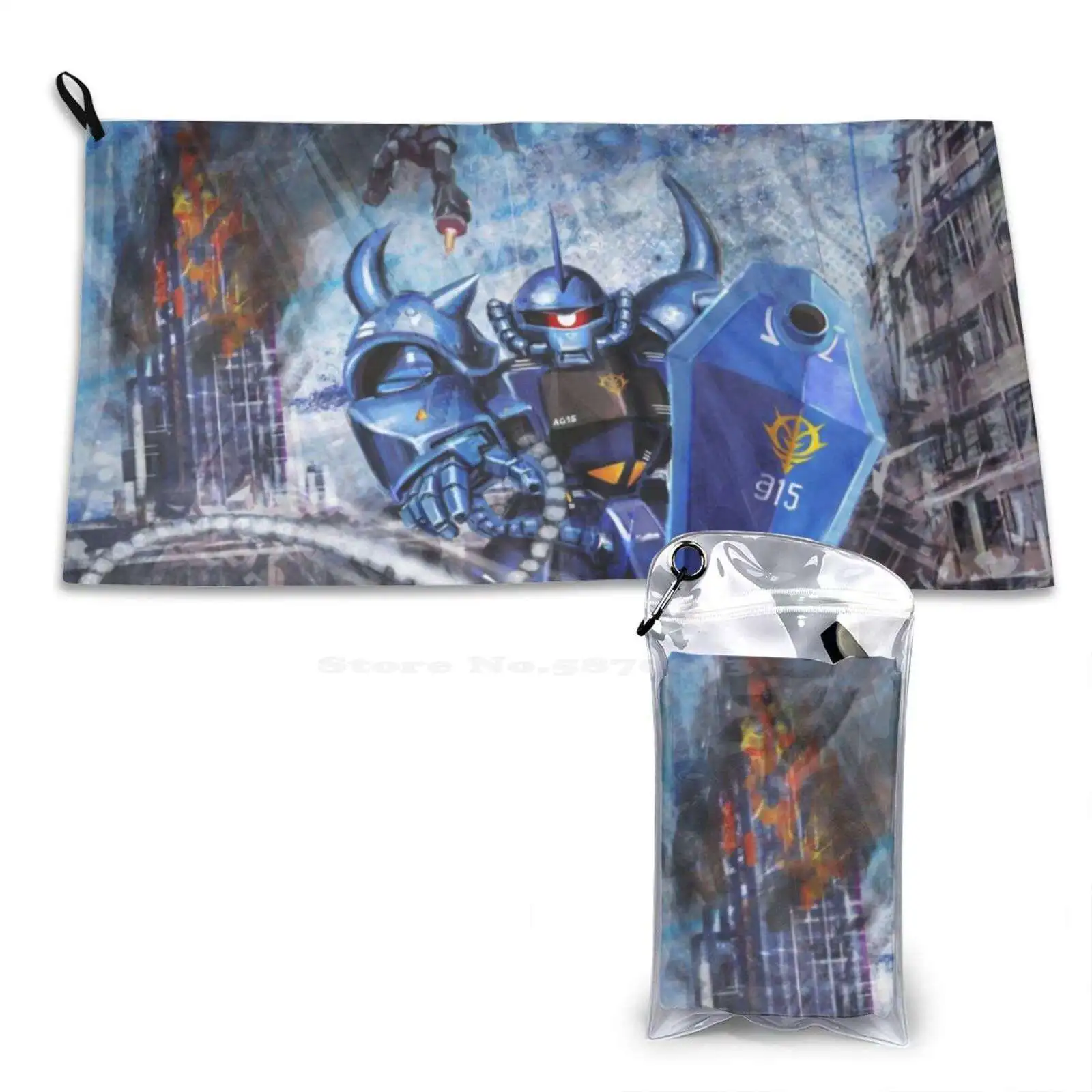 Мягкое удобное банное полотенце Гуф атака уличное научное искусство