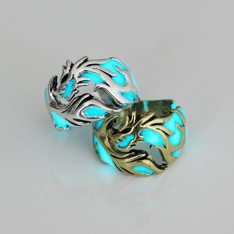 

Retro Individuality Rings for Women Men Necessary Accessories for Nightclubs&Bars Personality Dragon Loong Fashion Jewelry Ring
