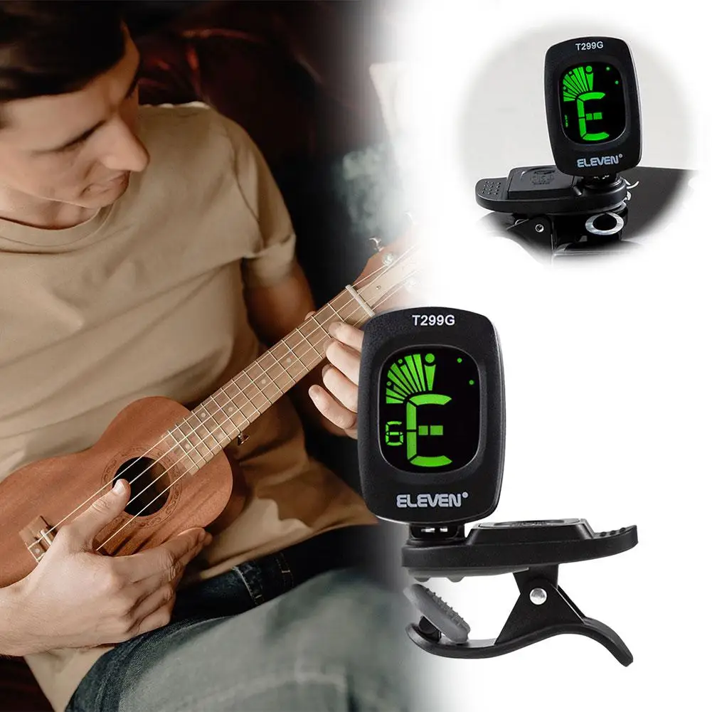Умный электронный тюнер гитара укулеле скрипка универсальный дисплей