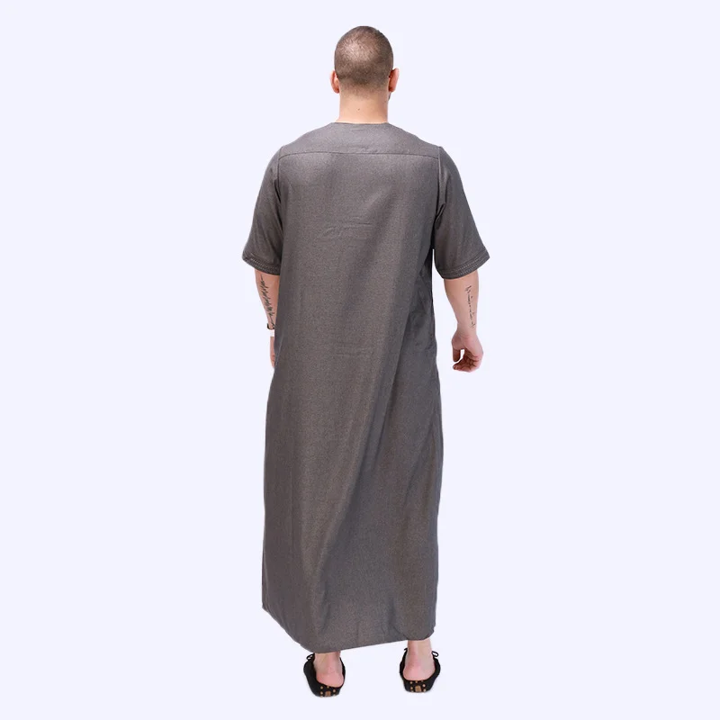Muslim Fashion Men Robe Arabic Abaya Dubai Ropa Islamica Hombre Pakistan Thobe for Men Qamis Homme Musulman Islamic Clothing