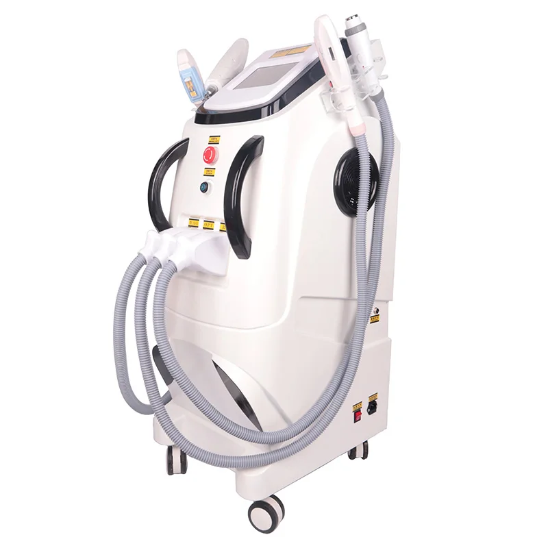 4 in 1 IPL 1200W Hair Removal Tattoo Removal Skin Rejuvenation Face Lifting OPT Carbon Peeling Skin Whitening Machine