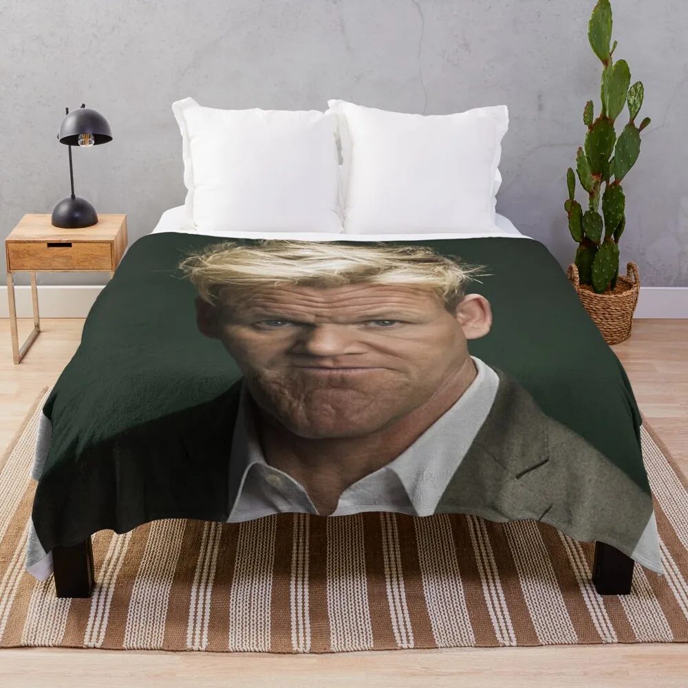 

Gordon Ramsay Throw Blanket velour thermal blankets for travel hairy