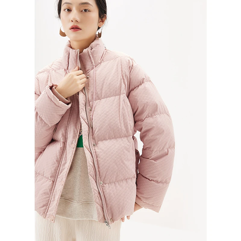 SHUCHAN 90%  White Goose Down  Casacos De Inverno Feminino  Winter Coat Women  Casual  Winter  Zipper  Jackets for Women