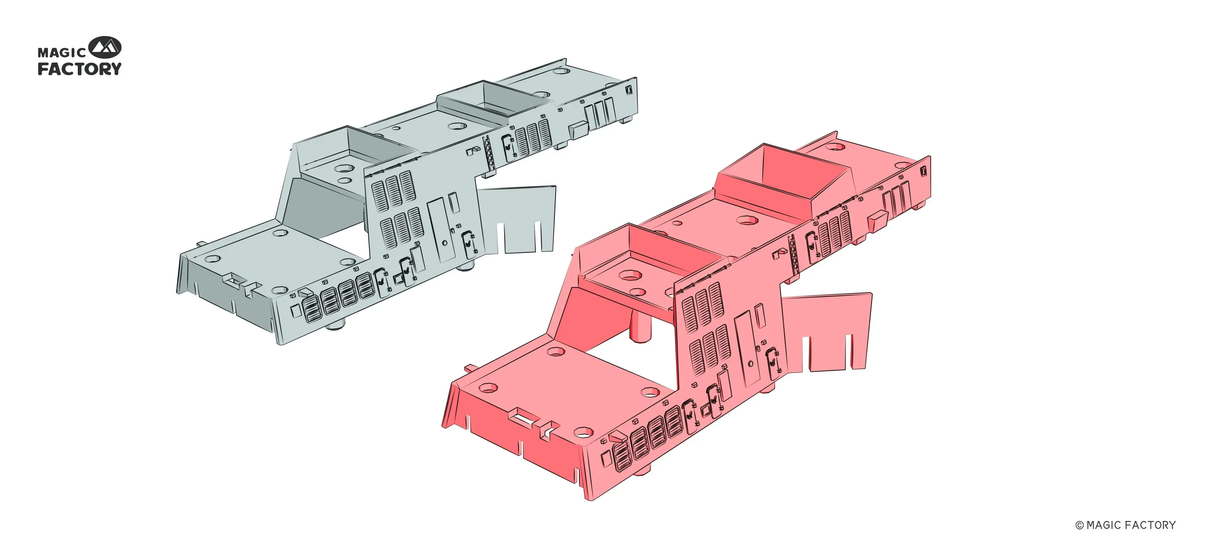 MAGIC FACTORY 1004 масштаб 1/350 PLA NAVY TYPE 055 разрушитель (8 в 1) комплект пластиковых моделей