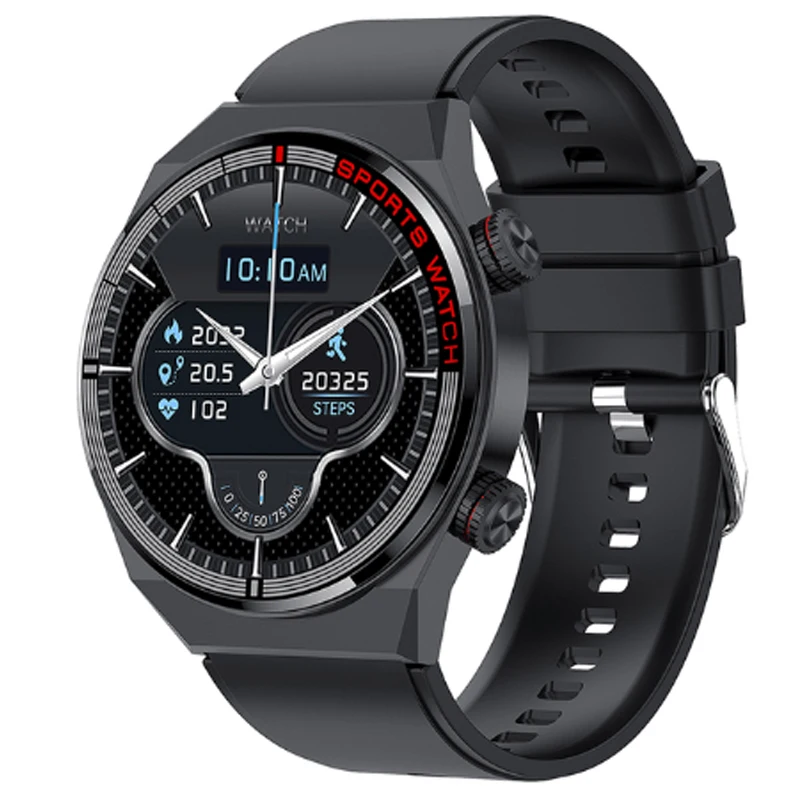 

ECG PPG Sports Smart Watch Mens 240*240 HD Screen Heart Rate Monitor Smartwatch for Motorola One P30 PlayOneplus 6T POCO M5