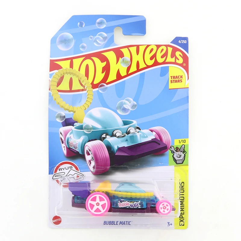 2019-78 2022-04 BUBBLE MATIC оригинальные горячие колеса Мини Сплав купе 1/64 металл литья под