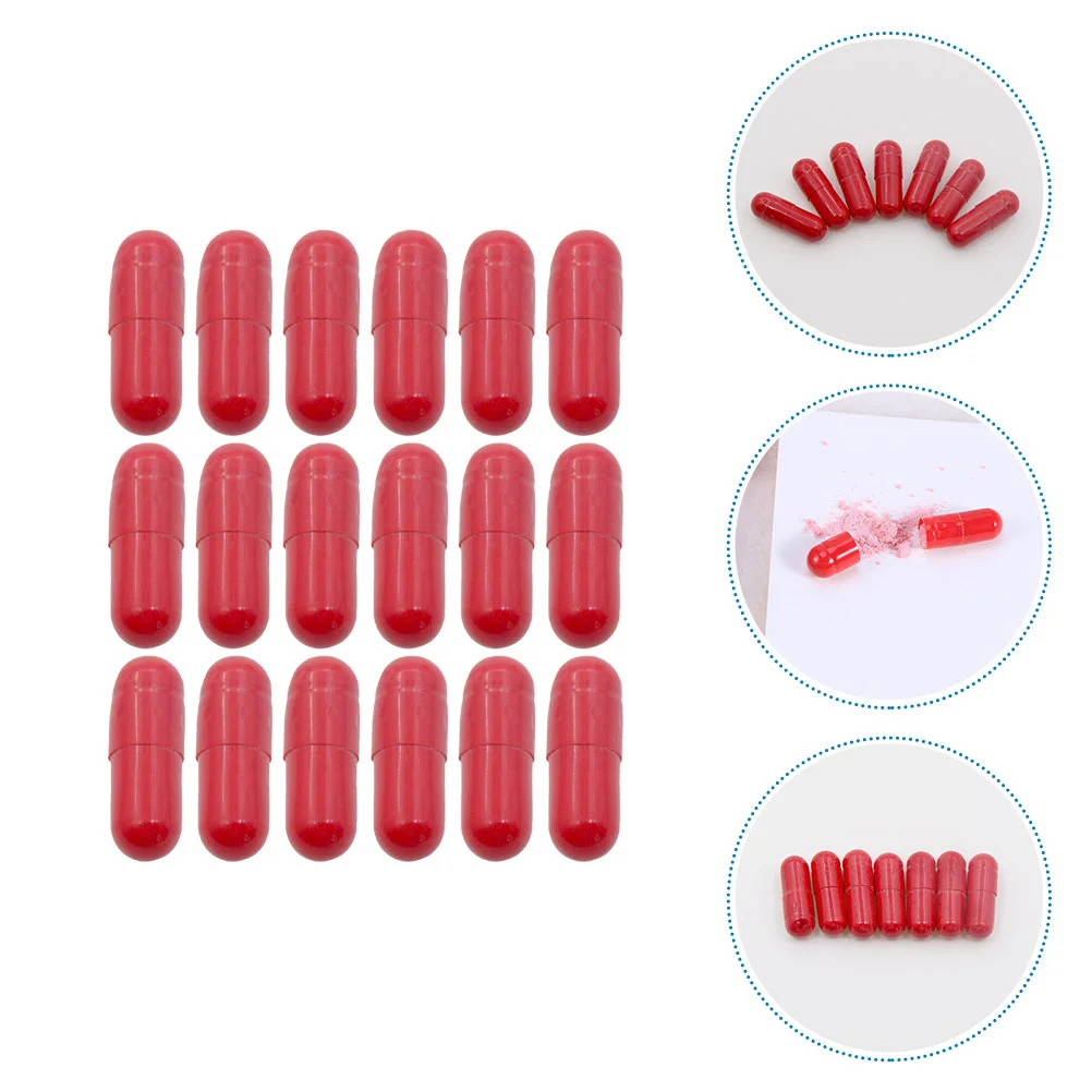 

24pcs Safe Reliable DIY Fake Plasma Props Makeup Blood Capsules Scary Blood Capsules Special Makeup Effects Blood