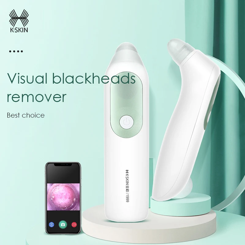 

K-SKIN With Camera Visual Suction Blackhead Remover Pore Vacuum Upgraded Face Pore Cleanser Deep Cleaning Face Lifting Skin Care