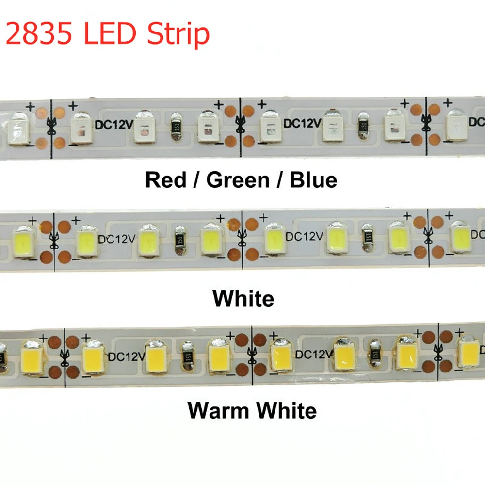 Светодиодная полоса светильник 12 В 5 м 10 15 20 50 SMD 5050 300 светодиодов пикселей 2835