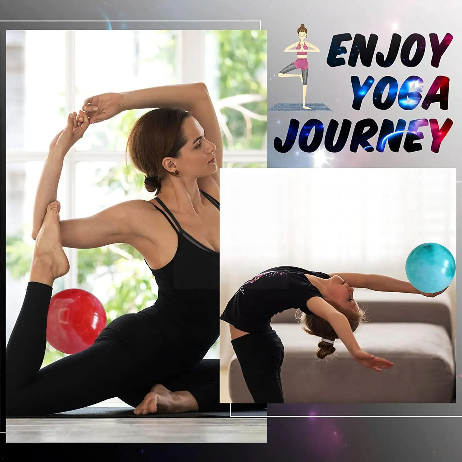 

Йога Мячи для пилатеса, фитнеса, анти-взрыв, товары для беременных, тренировочные мячи, домашние комнатные ПВХ K3R6, 25 см