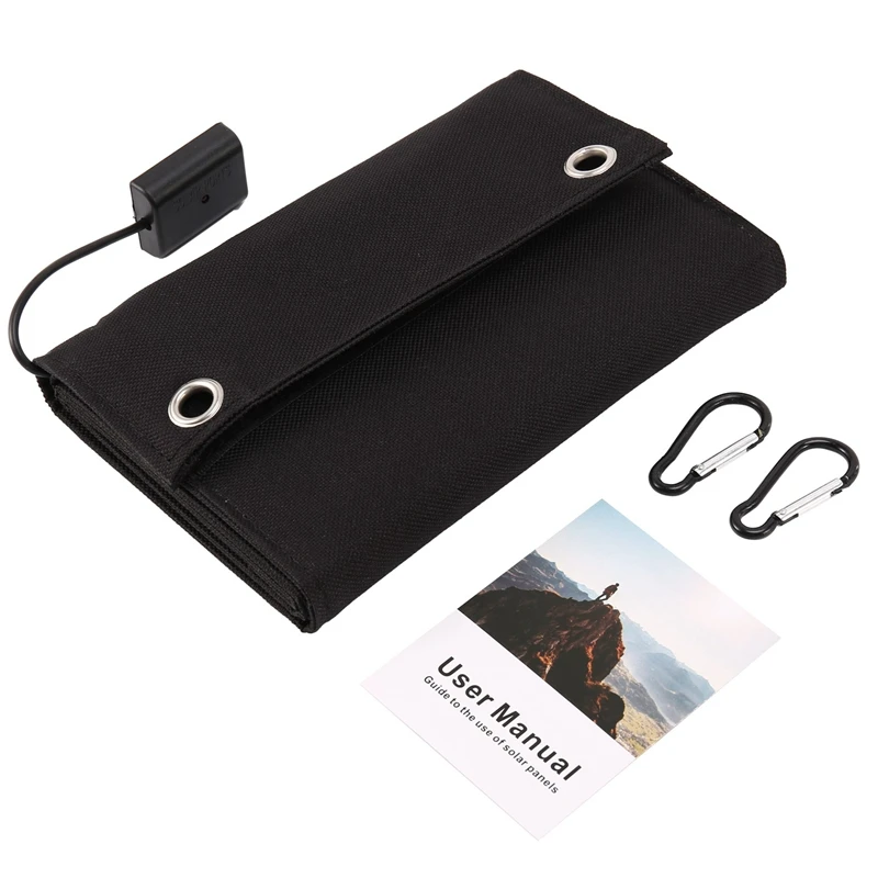 

70W Foldable USB Solar Panel Portable Folding Waterproof Solar Panel Charger Outdoor Mobile Power Battery Charger