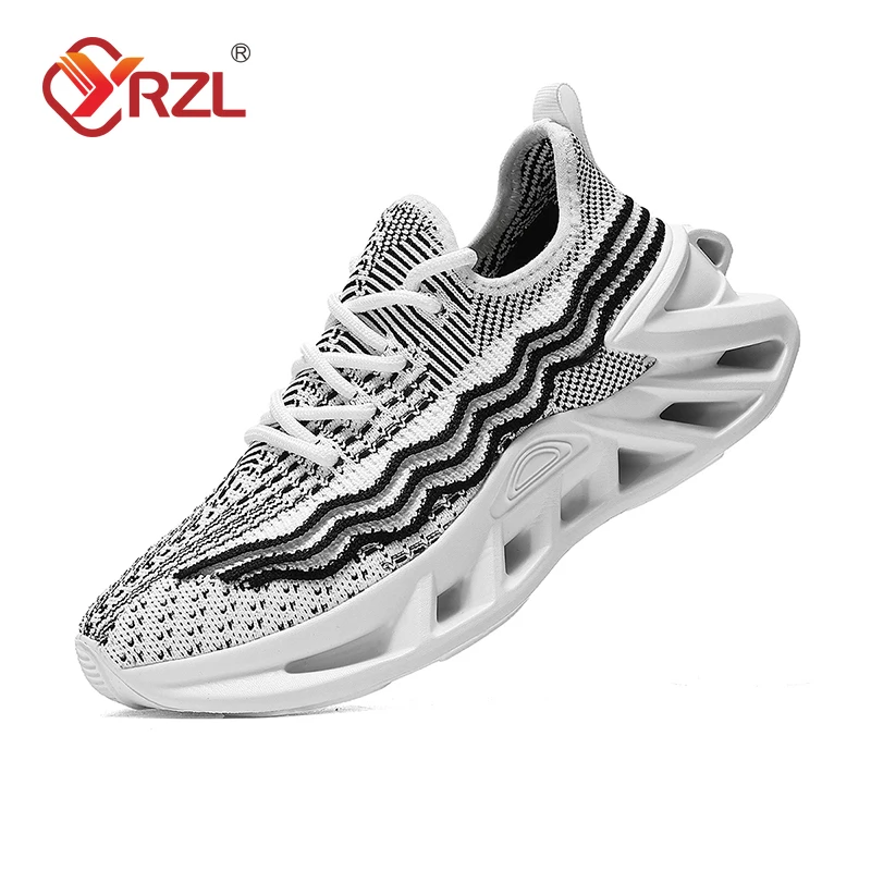 YRZL мужские кроссовки унисекс с дышащей сеткой удобные спортивные для мужчин
