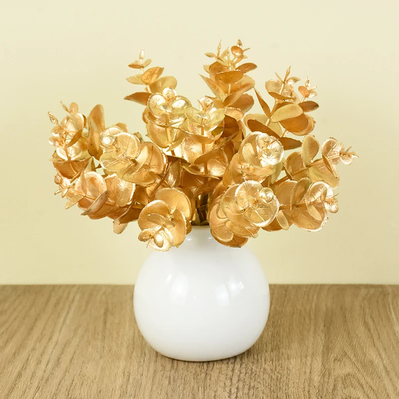 Искусственные Листья Эвкалипта Стебли Ветки Для Фотографии Зеленый Декор