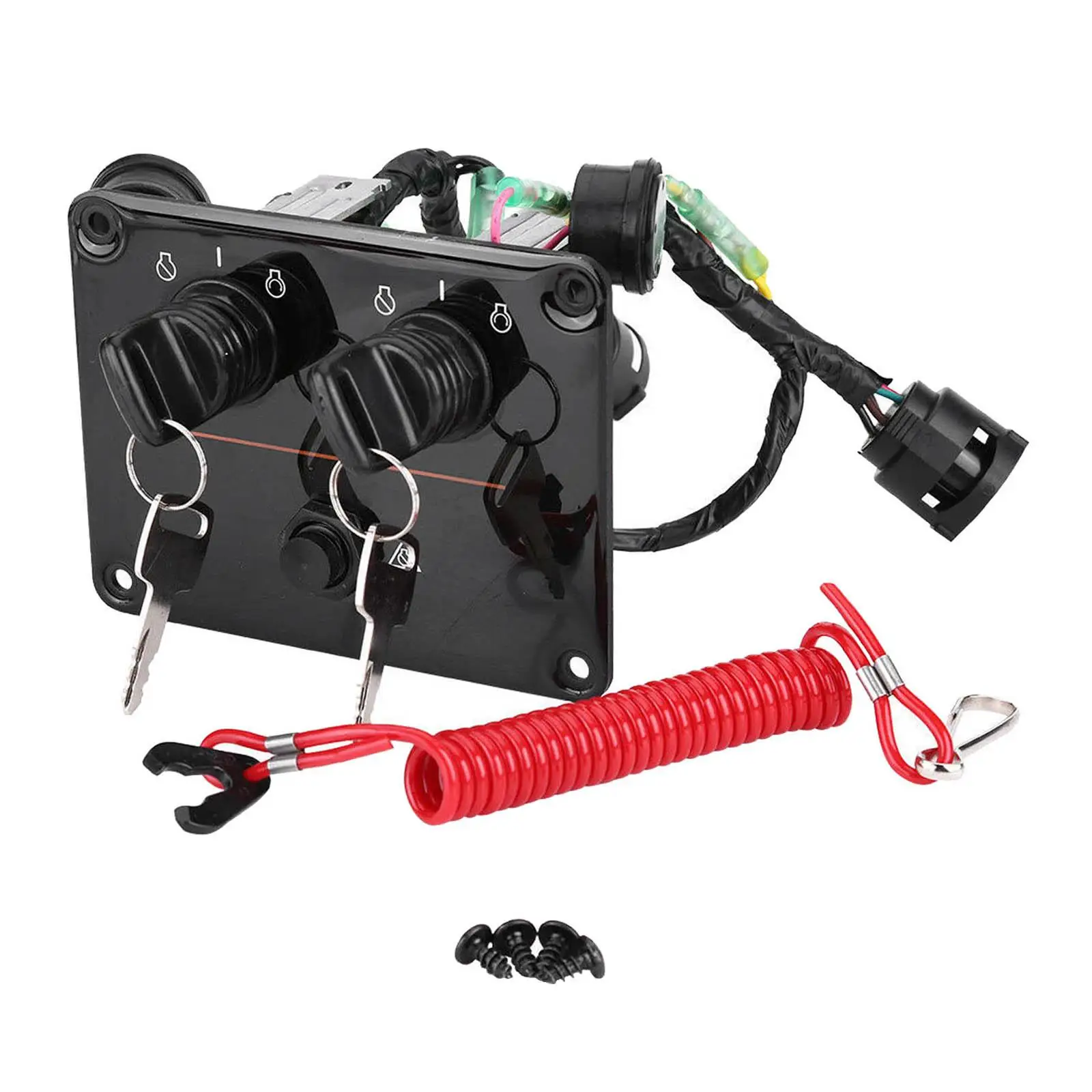 

Outboard Dual Engine Ignition Switch Panel 6K1-82570-13- for