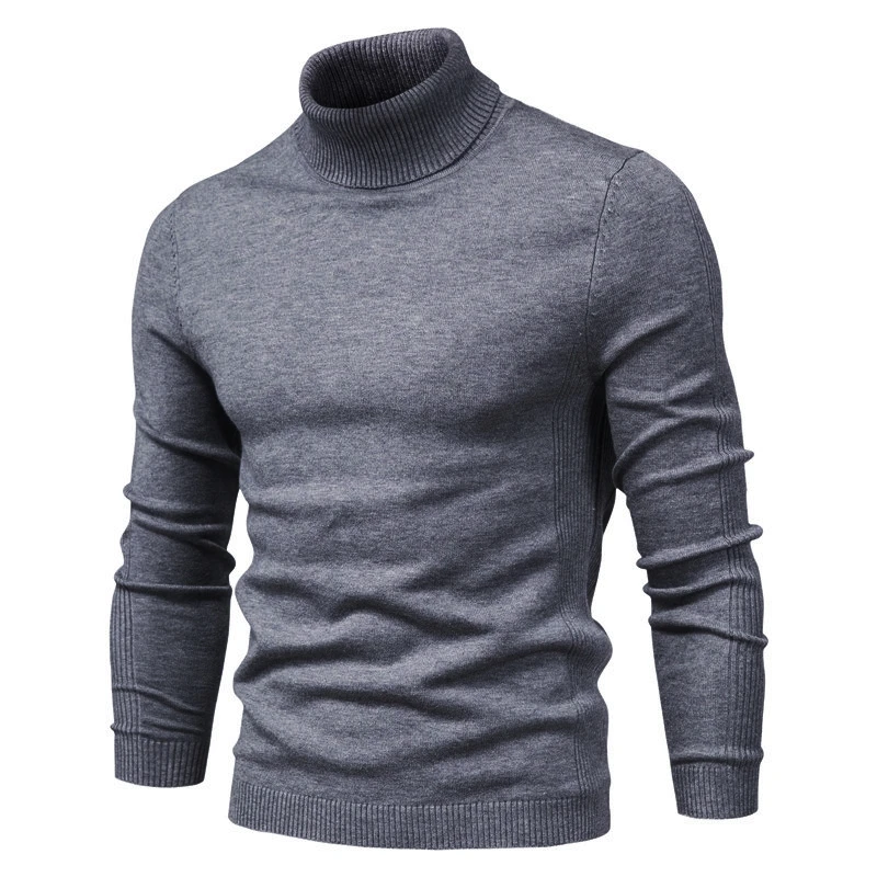 Winter Men's Turtleneck Sweaters Warm Slim Knitted Pullovers New Fashion Men Solid Color Casual Sweaters Male Clothing Knitwear 4 Winter Men's Turtleneck Sweaters Warm Slim Knitted Pullovers New Fashion Men Solid Color Casual Sweaters Male Clothing Knitwear 4