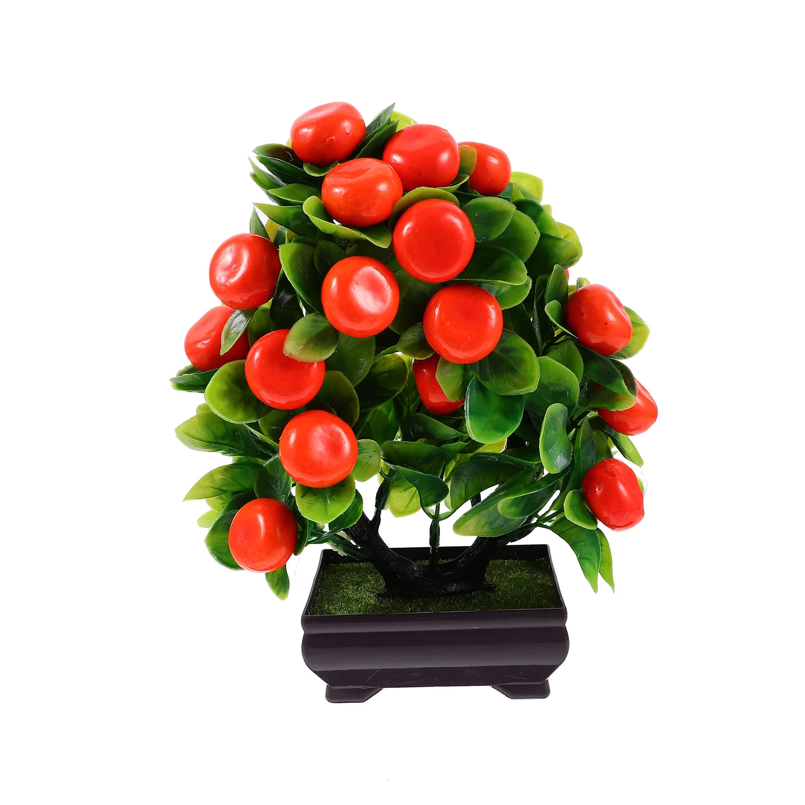

Artificial Potted Faux Plants Bonsai Vivid Bouquet Ornament Small Decor Adornments Flowers Decoration Fake Home