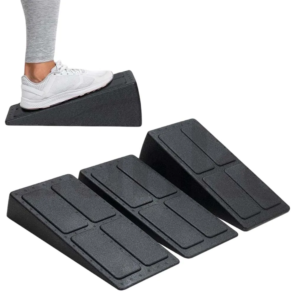 

Yoga Fitness Squat Blocks Non-slip Wedge Bricks Slant Yoga Adjustable Board For Stretcher Foot Accessories Gym Exercise 3pcs/set