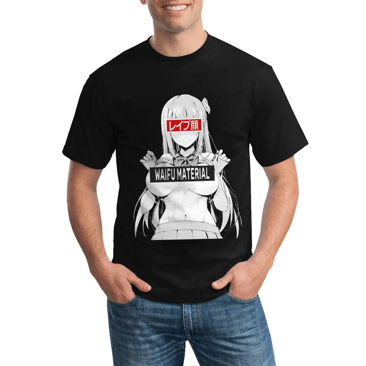 Летняя хлопковая Футболка с принтом коротким рукавом |