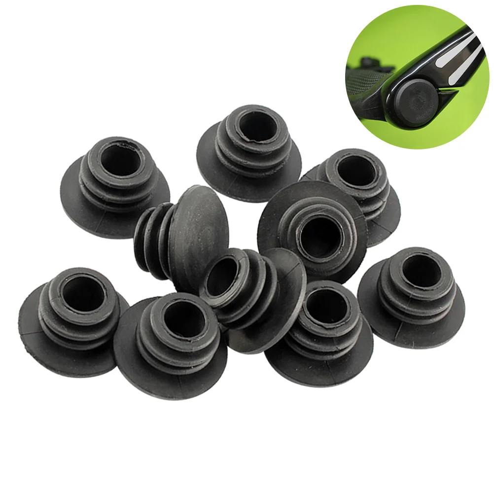 

10pcs Handlebar Ends Caps Black Road Bike End Plugs Bar End Plugs Handlebar End Plug Bike End Caps Cycling Bar End Plugs