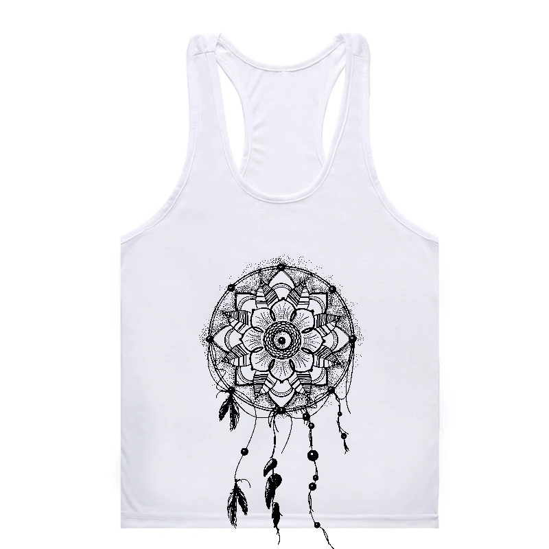 

Dream Catcher Relaxed tank top men for Men Stencil Screen Print Gym t-tank top menSoft & Comfy Casual Gift for men tank Gym t-ta
