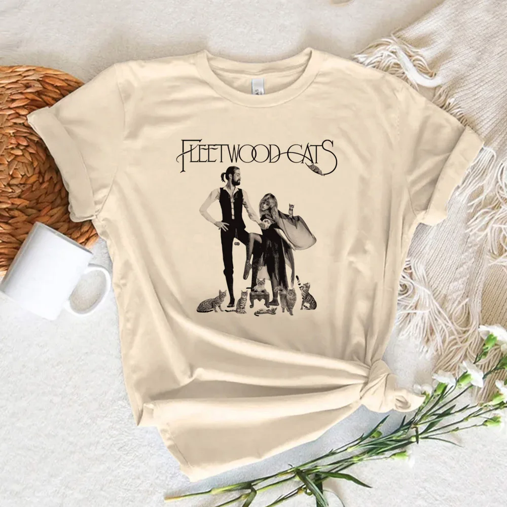 Фото Футболка Rumours Fleetwood Mac, женская уличная футболка с рисунком, женская одежда 2000-х годов №4