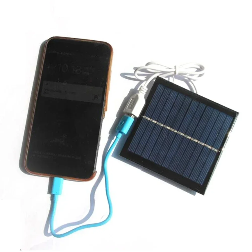 Солнечная Панель 5 Вт С USB-выходом Портативное Солнечное Зарядное Устройство Для