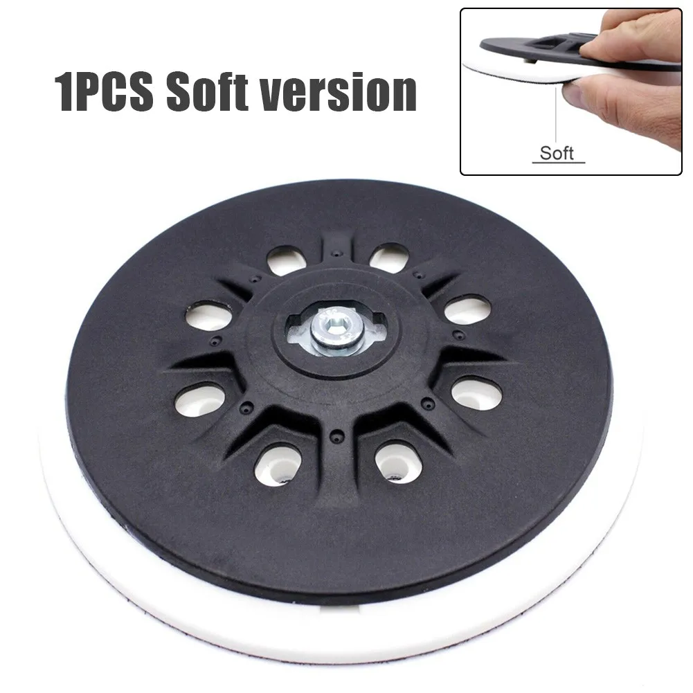 

6“150mm 17holes Multi-Hole Dust Free Soft/Hard Sanding Pad For Festool Sander Sanding Pad Power Tool Accessories