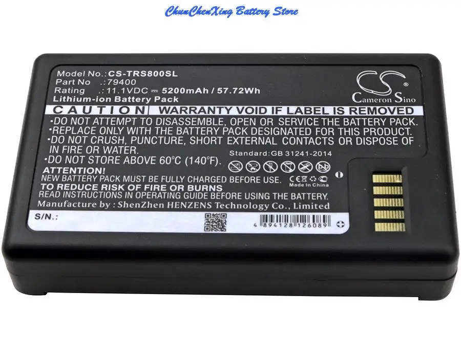 

Cameron Sino 5200mAh/6800mAh Battery for Trimble SPS930 ,RTS633,RTS655,RTS773,RTS873,RTS573,S9 HP,SPS630, For Spectra Focus 35