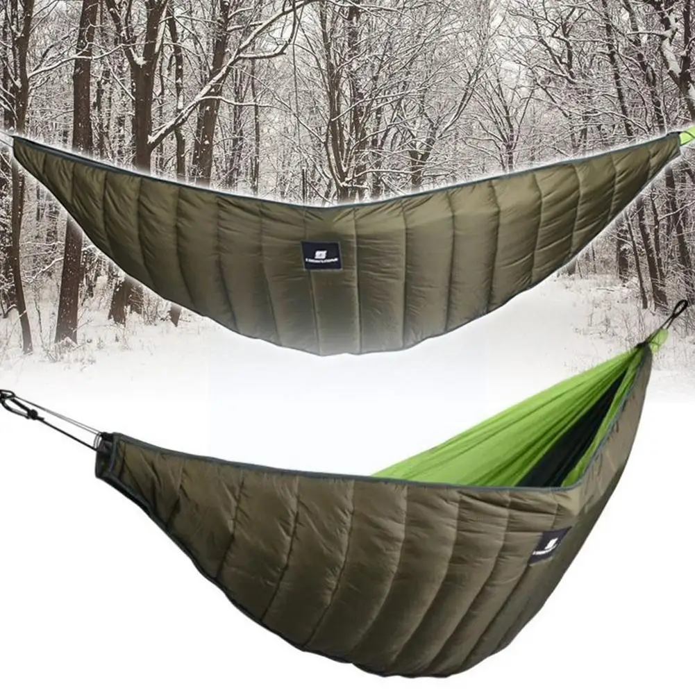 

1 Person Hammock Winter Warm Sleeping Bag Outdoor Survival Hunting Portable Camping Hammock Y8u1