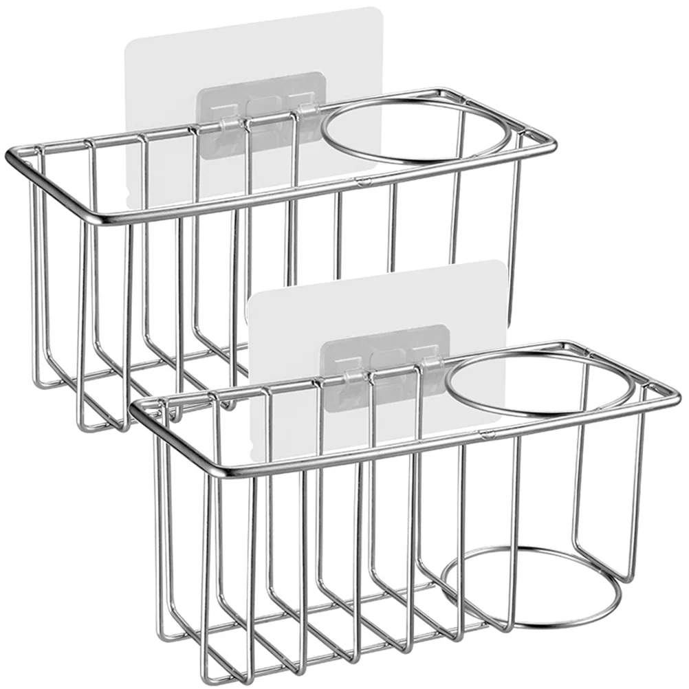 

2Pcs Sink Sponge Kitchen Sink Sponge Holder Kitchen Sink Organizer Sink Drying Rack Sponge Holder for Sponge Drying Storage