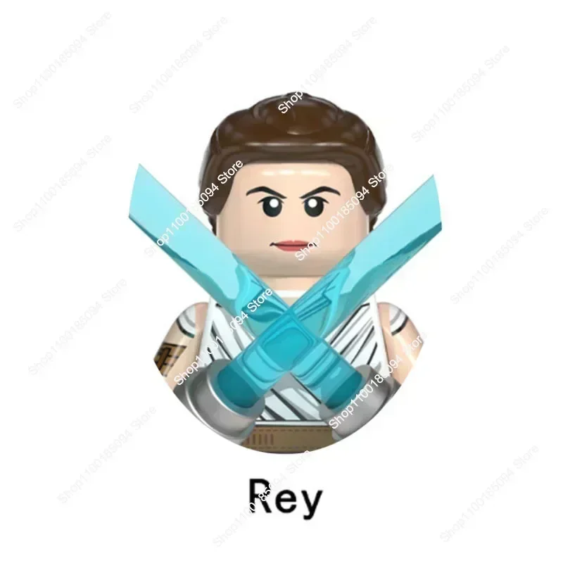 Горячие игрушки Звездные войны 50-го легиона Вороплеры Клон Кирпичи Рей Люк