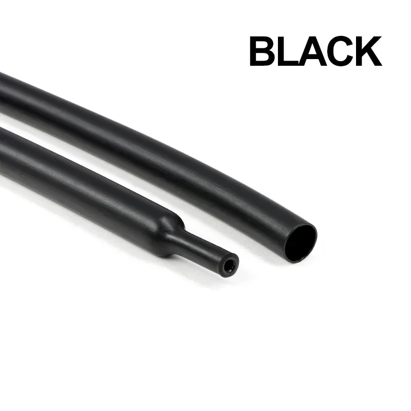 

1 метр, термоусадочная трубка 4:1, толстый клей, диаметр 4/6/8/12/16/20/24/32/36/40/52/72 мм, термостойкая трубка, термоусадочная кабельная муфта