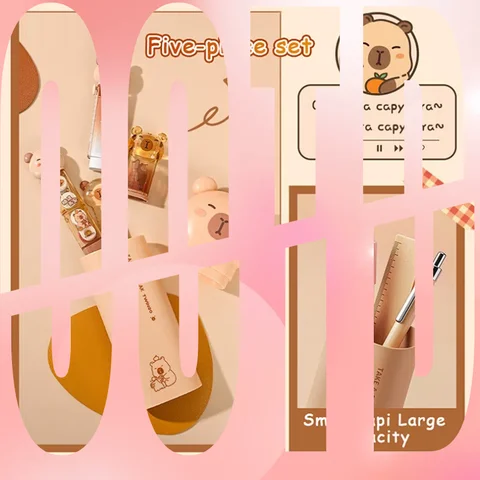 Набор канцелярии KOQZM с капибарой