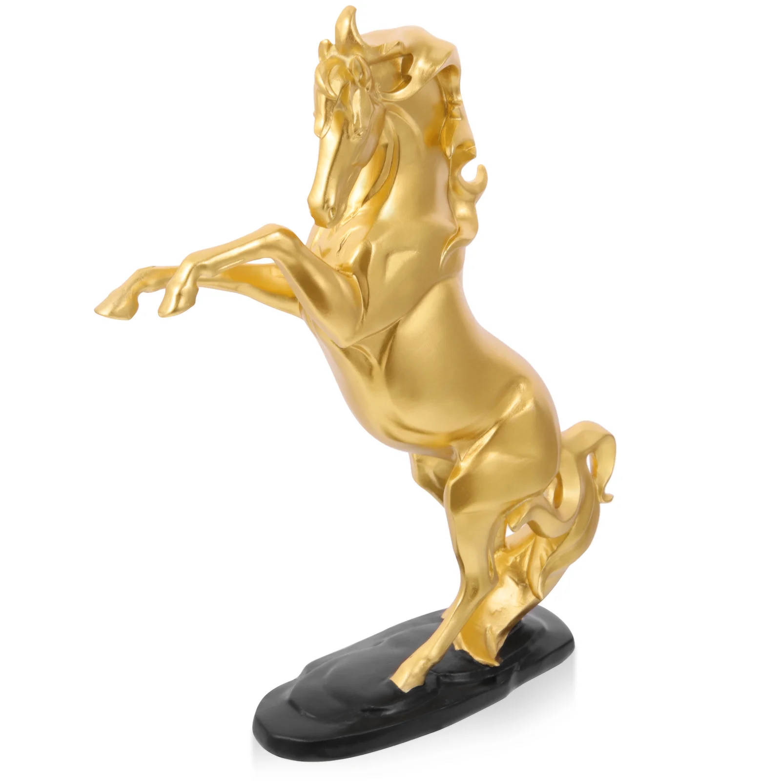 

Horse Statue Figurine Animal Decorsculpture Zodiac Desktop Tabletopfigure Statueshorses Wealth Home Ornament Standing Accent