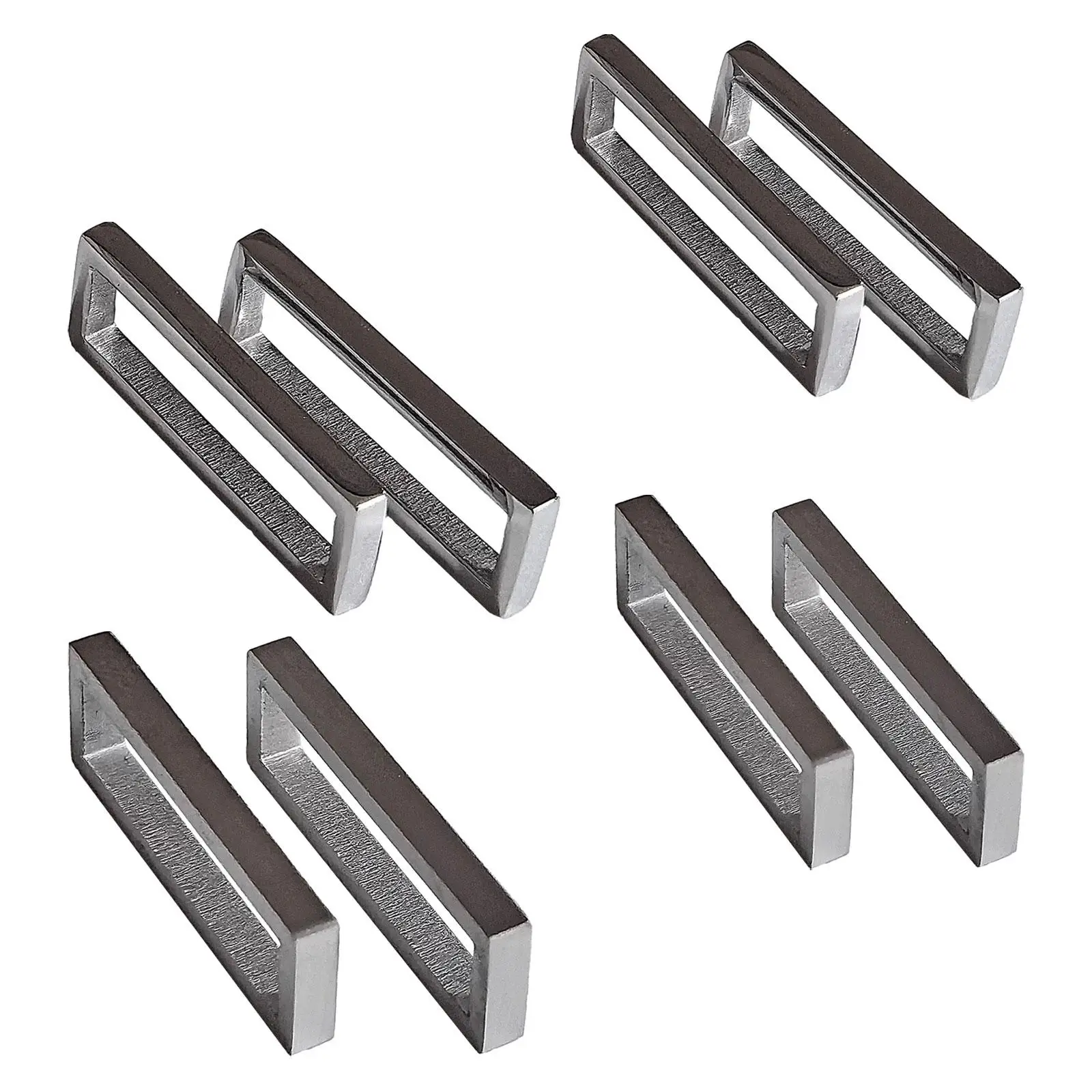 2 шт. кольца петли для ремня Держатель петля пряжка прямоугольные запасные части