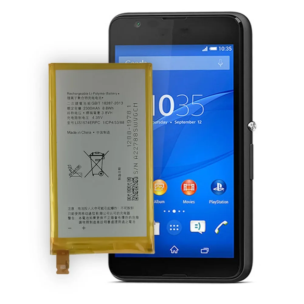 LIS1574ERPC Сменный аккумулятор для SONY Xperia E4 T4 E4G E2003 E2033 E2105 E2115 E2104 E2114 E2053 E2043 Новая