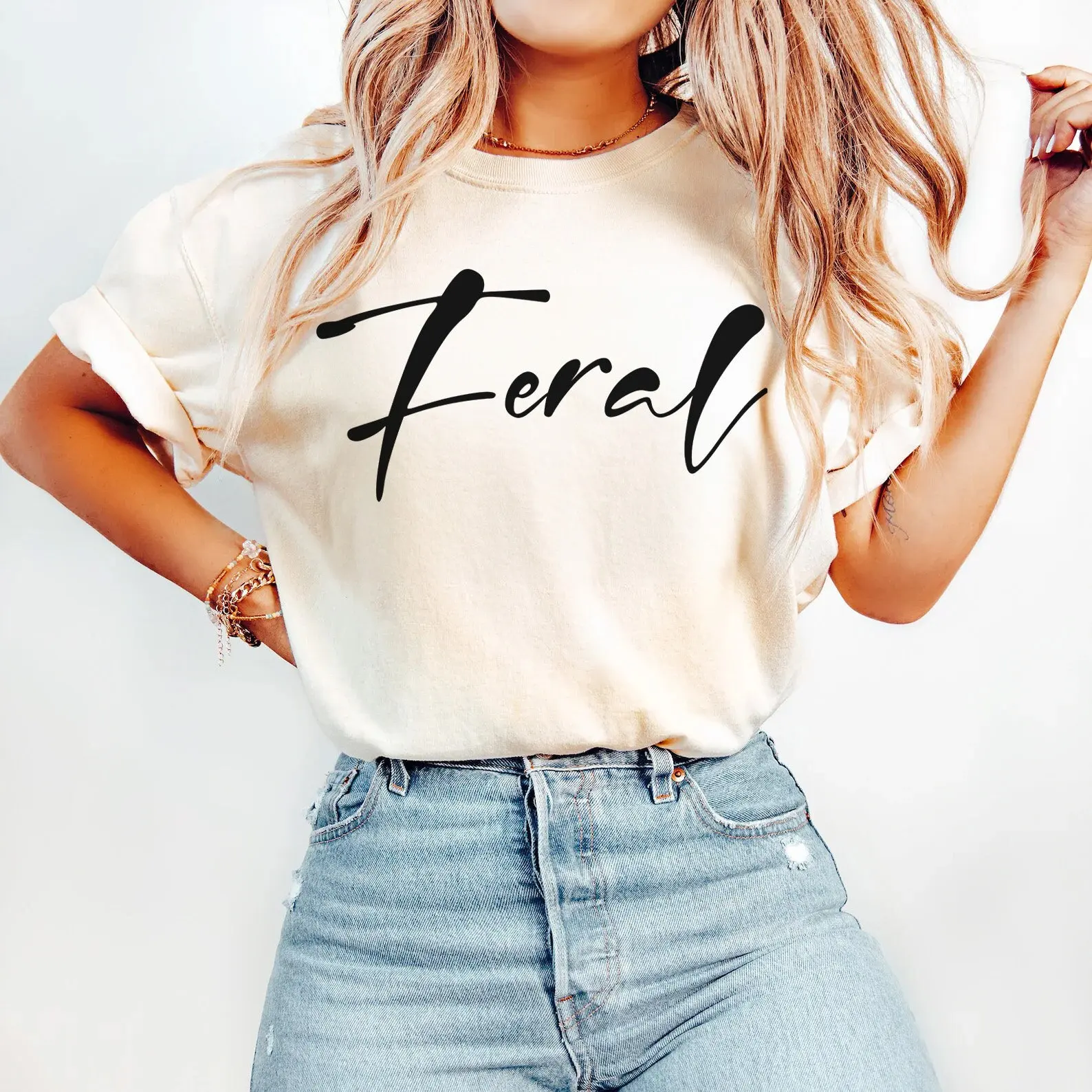 Феррал Футболка Комфорт Цвета Забавная Цитата Эпоха Пастушка Лучший Друг