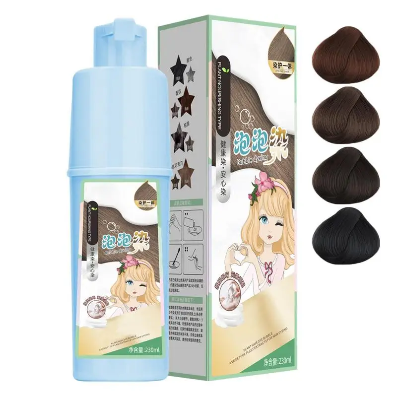 Shampoo Easy To Apply Time-saving Hair Dyeing Tool For Long Medium Length