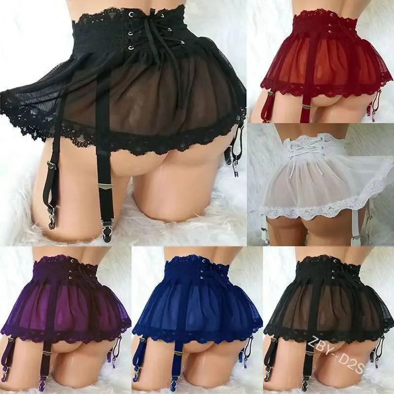 

Sexy Erotic Lingerie For Girl Role-playing Suit Transparent Exotic Mini Skirt Women Schoolgirl Cosplay Sexy Costume Sex Dress