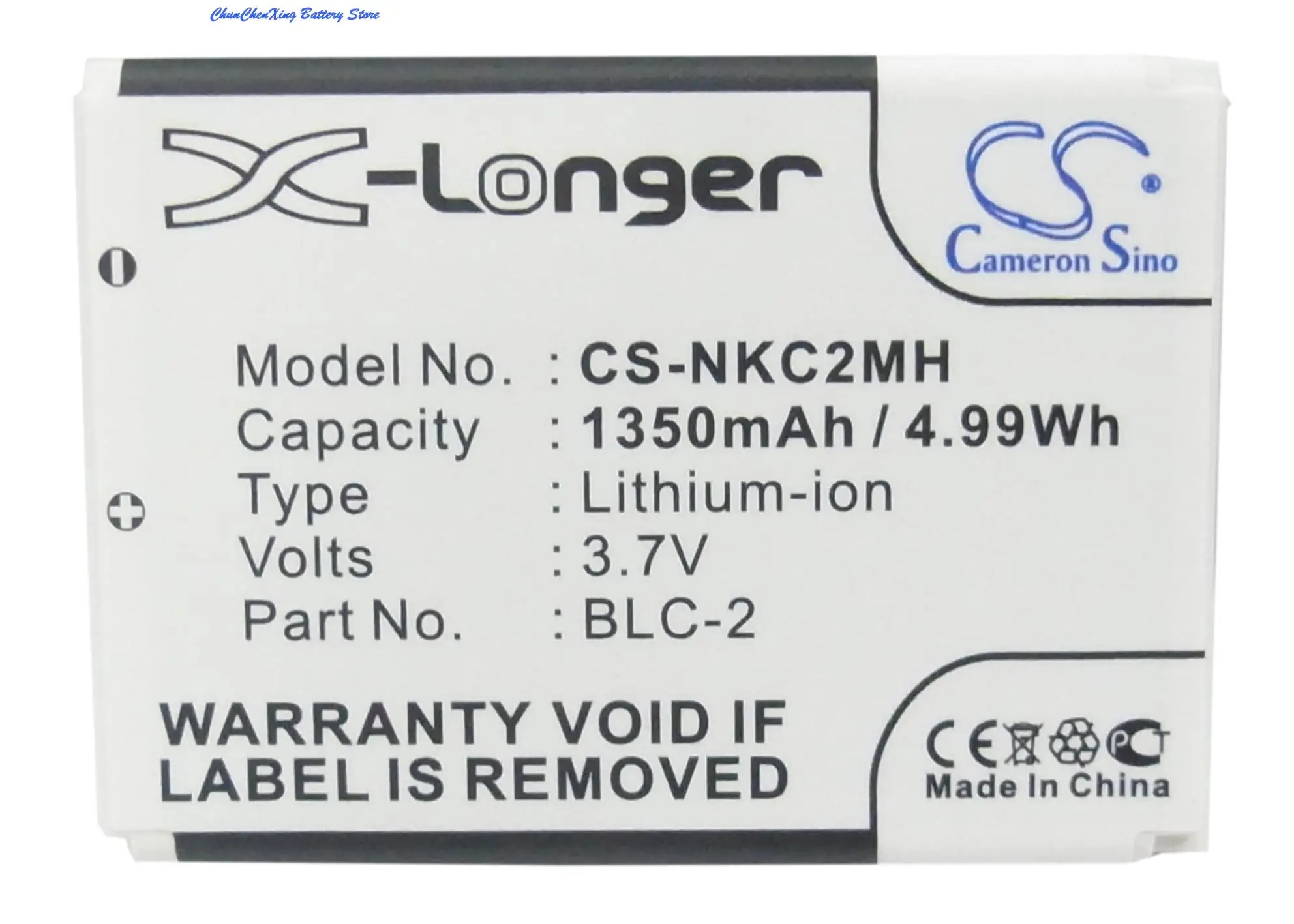 Высококачественный аккумулятор Cameron Sino 1350 мАч BLC-2 для Nokia 1220 1221 1260 1261 2260 3310 3315 3330 OBI