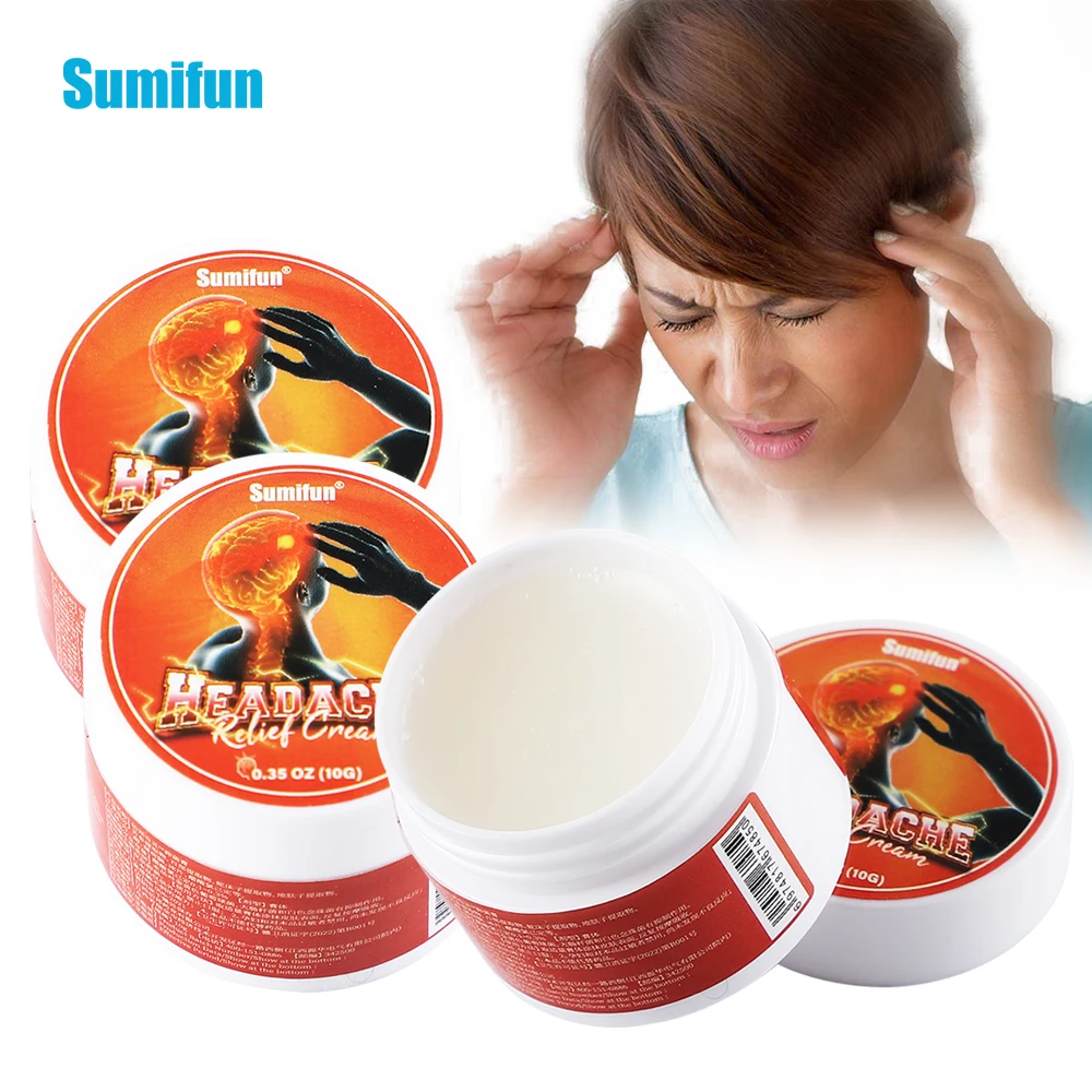 1/3 шт., крем для снятия симптомов боли в голове