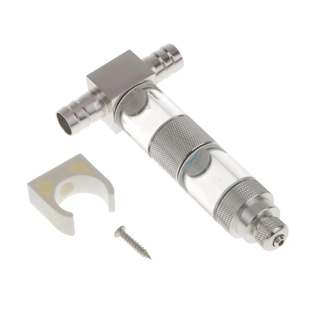 Встроенный диффузор Co2 счетчик пузырей аквариум с растениями высота 13 мм трубка