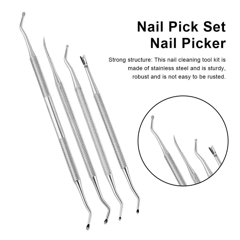 

Sdatter Professional Double End Ingrown Toenail Lifter File Set Nail Care Tool Kit
