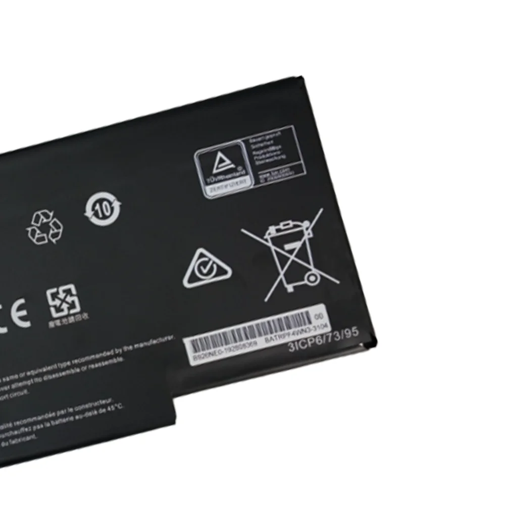 Фото B010-00-000004 11.4V 65.208Wh 5720mAh Оригинальный перезаряжаемый аккумулятор для ноутбука Getac, подходит для Evga SC15 3ICP6/73/95 №3