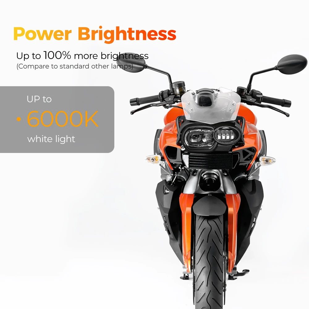 Светодиодные фары для мотоциклов BMW K1200R 2005-2009 K1300R 2010-2013 дальнего ближнего света DRL