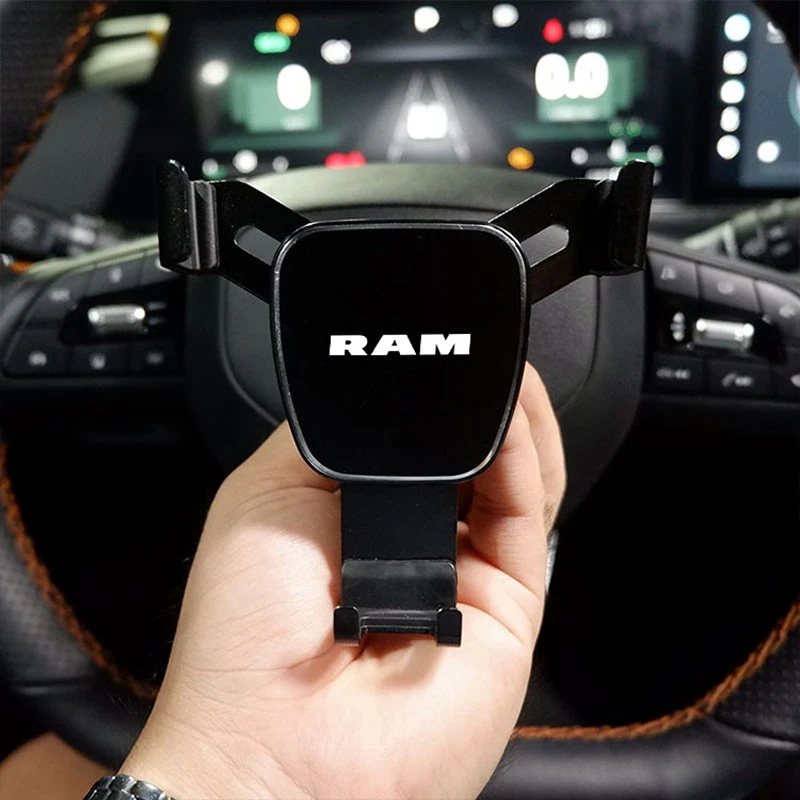 

Gravity Cell Phone Stand For Dodge Ram Car Air Outlet Support For Dodge Challenger Caliber Journey Ram 1500 SRT SXT Dart