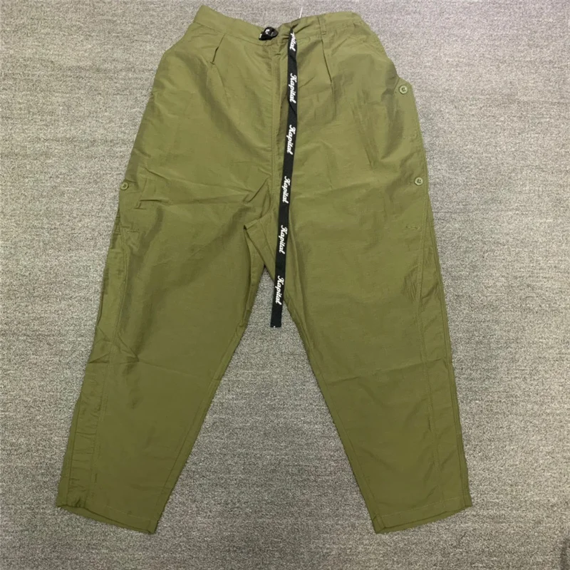 

hip-hop 23FW TOP NEW Kapital Kountry Pants Men Women 1:1 High Quality Multi-pocket Drawstring Sweatpants Track Trousers