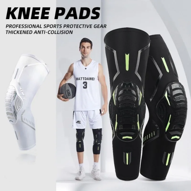 Basketball Knee Pads Protector Compression Sleeve Honeycomb Foam Brace Kneepad Fitness Gear Volleyball Support Knee Brace